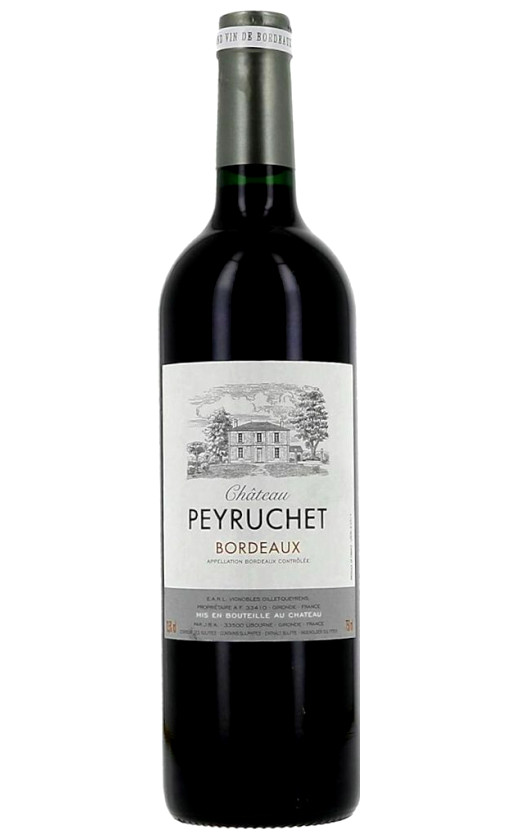 Wine Chateau Peyruchet Bordeaux Rouge 2016