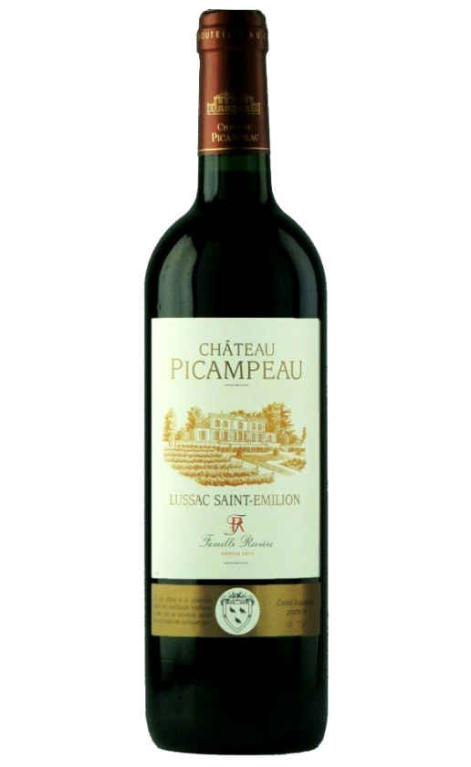 Вино Chateau Picampeau Lussac Saint-Emilion 2014