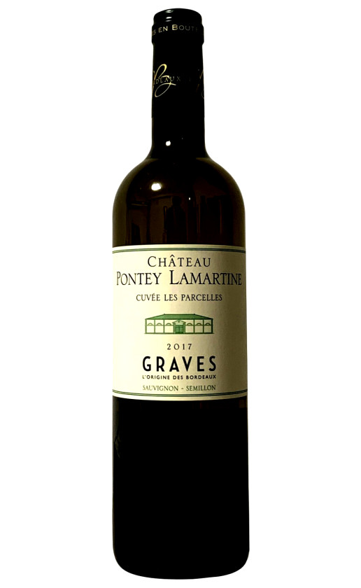 Вино Chateau Pontey Lamartine Cuvee les Parcelles Blanc Graves 2017