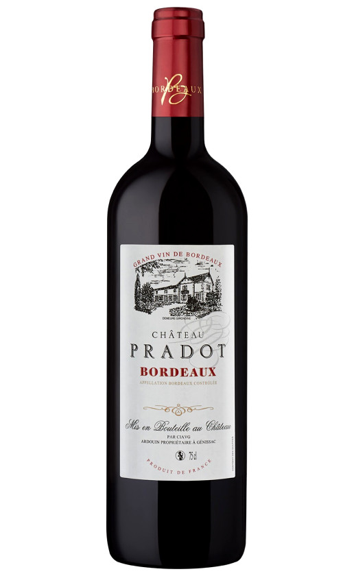 Wine Chateau Pradot Bordeaux