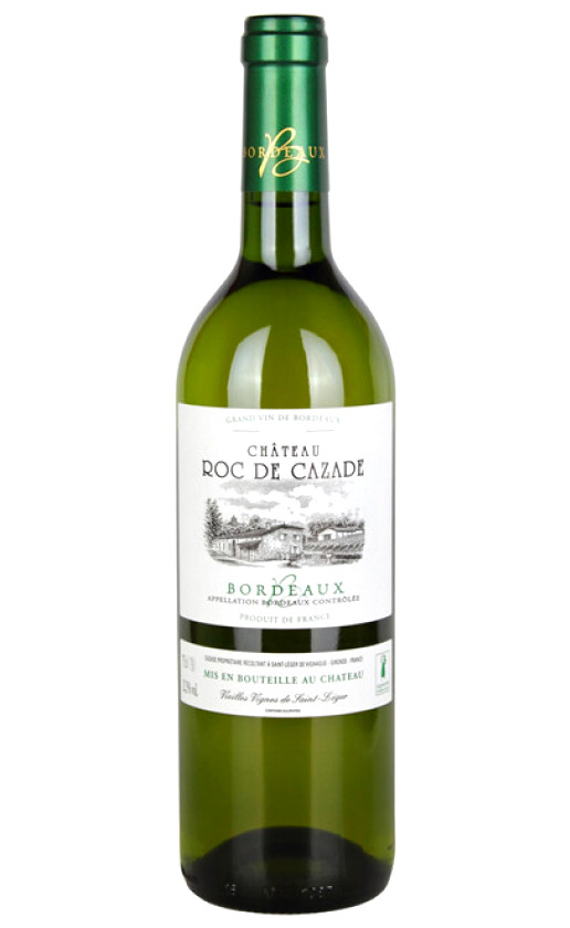 Wine Chateau Roc De Cazade Blanc Bordeaux