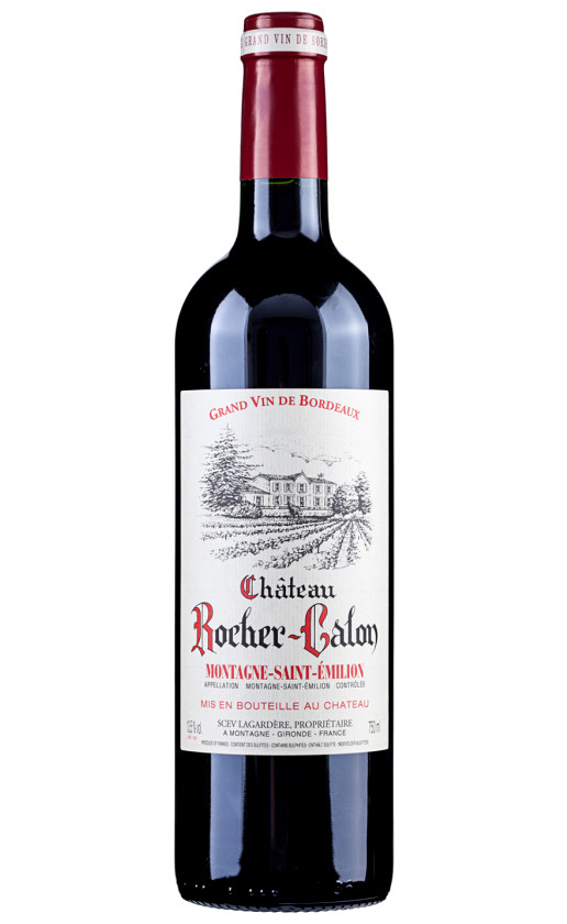 Wine Chateau Rocher Calon Montagne Saint Emilion 2015