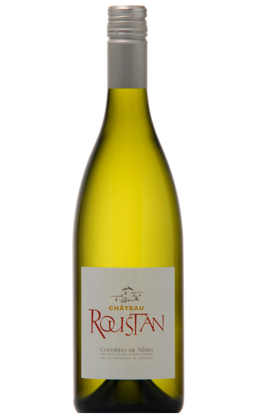 Wine Chateau Roustan Blanc Costieres De Nimes 2016