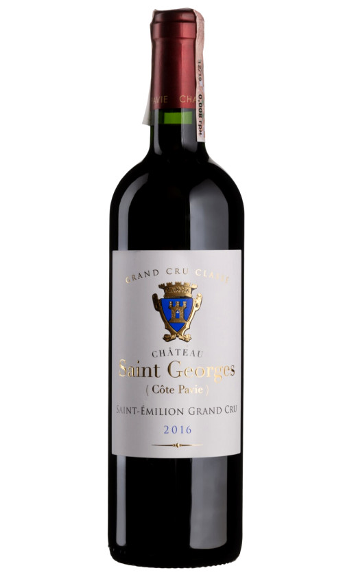 Вино Chateau Saint Georges Cote Pavie Saint-Emilion Grand Cru 2016