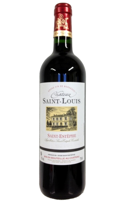 Wine Chateau Saint Louis Saint Estephe 2012