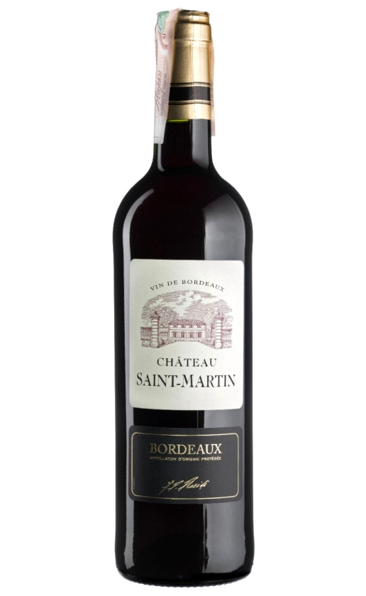 Вино Chateau Saint-Martin Bordeaux