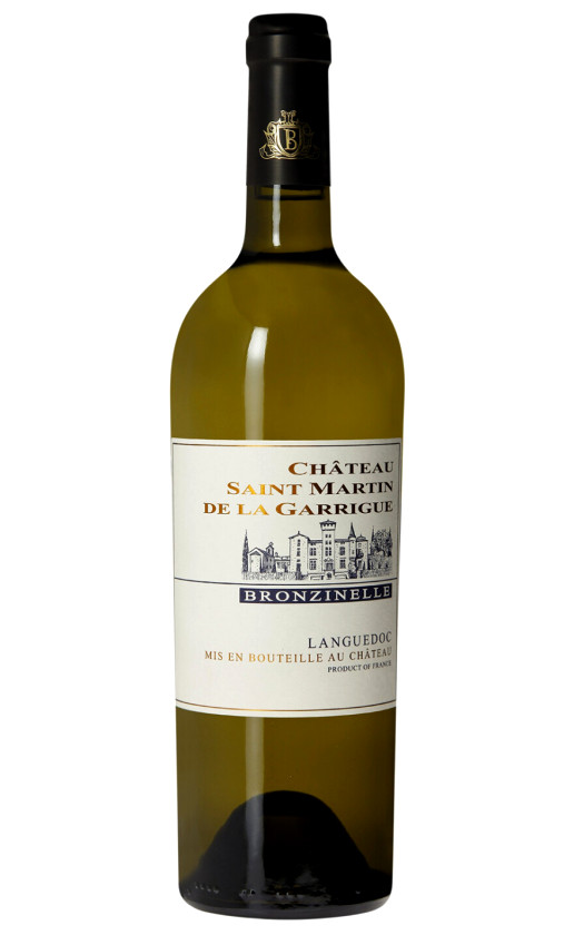 Wine Chateau Saint Martin De La Garrigue Bronzinelle Blanc