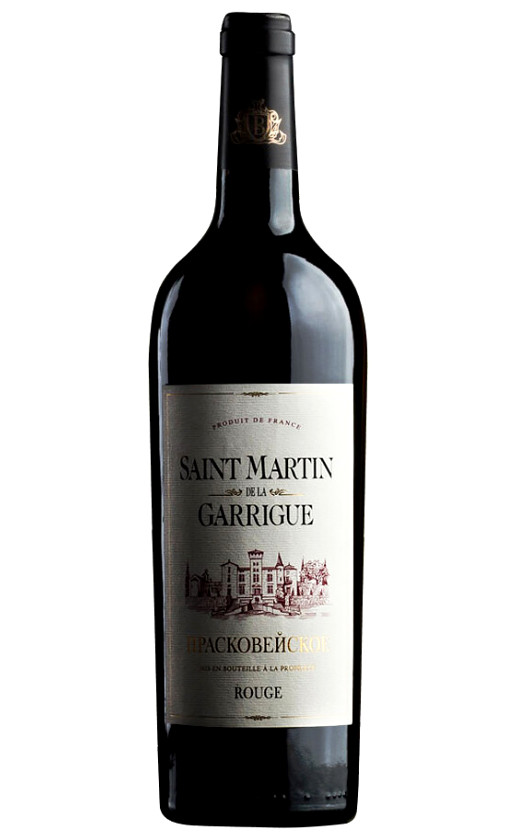 Chateau Saint Martin De La Garrigue Praskoveyskoe Rouge