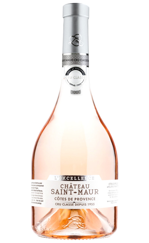 Вино Chateau Saint-Maur L'Excellence Rose Cotes de Provence Cru Classe 2020