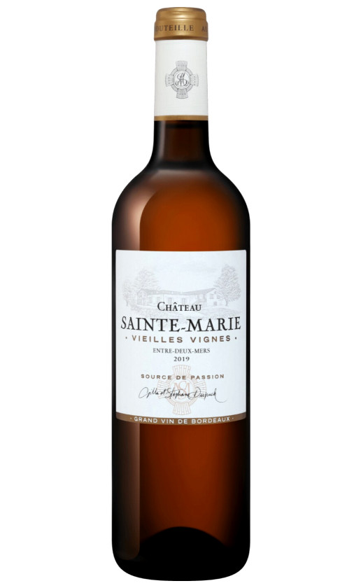 Wine Chateau Sainte Marie Vieilles Vignes Entre Deux Mers 2019