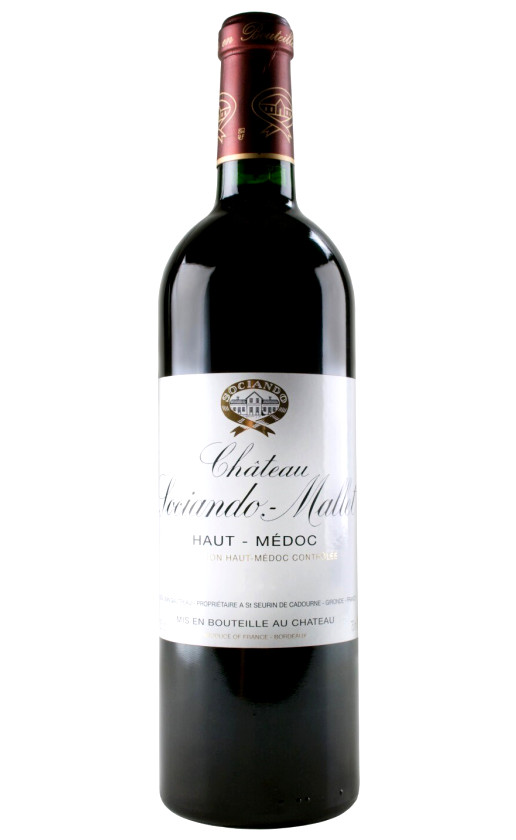 Вино Chateau Sociando-Mallet Haut-Medoc 1995