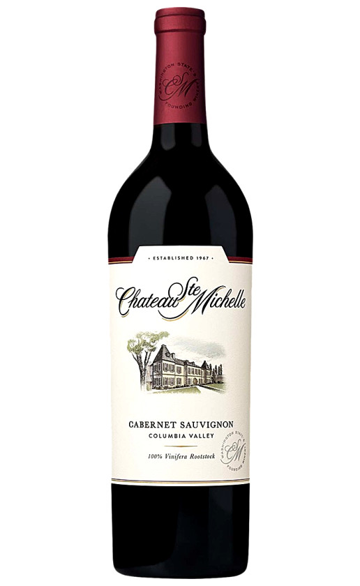 Вино Chateau Ste Michelle Cabernet Sauvignon Columbia Valley 2017