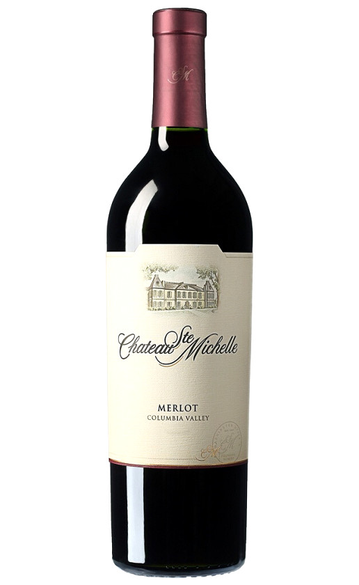 Вино Chateau Ste Michelle Merlot Columbia Valley 2015
