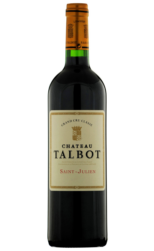 Вино Chateau Talbot St-Julien 4-me Grand Cru Classe 2011