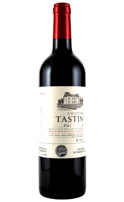 Wine Chateau Tastin Pauillac 2015