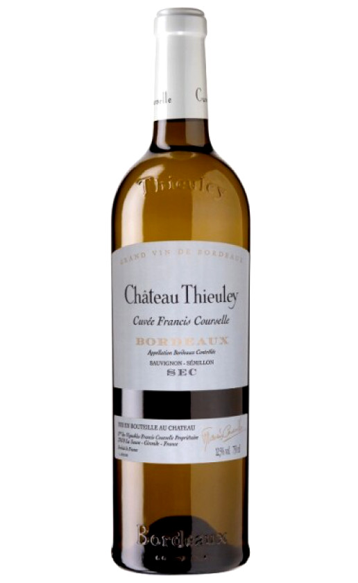 Wine Chateau Thieuley Cuvee Francis Courselle 2004