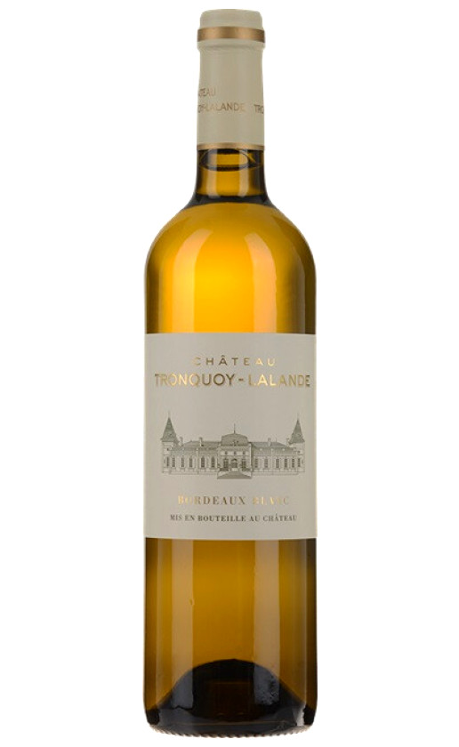 Вино Chateau Tronquoy-Lalande Blanc Bordeaux 2013