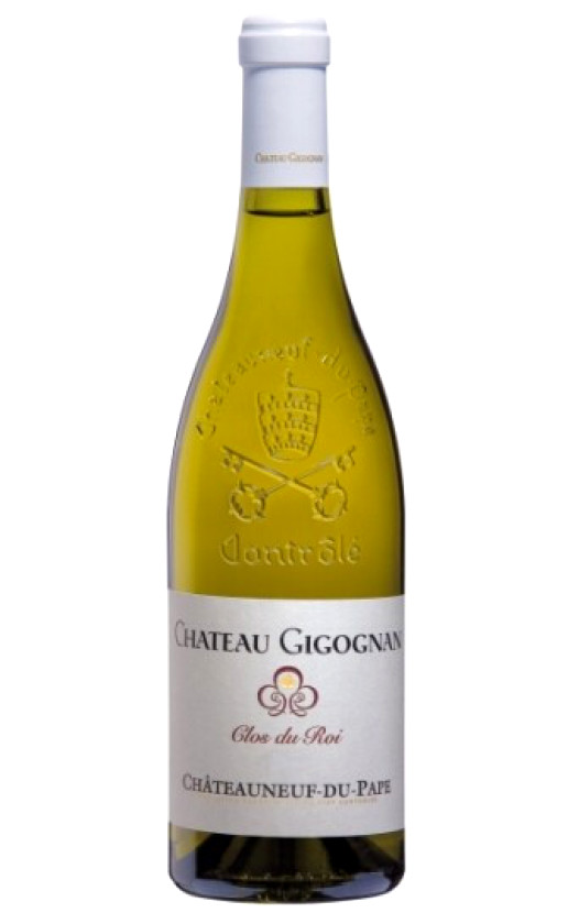 Wine Chateauneuf Du Pape Clos Du Roi Blanc Chateau Gigognan 2007