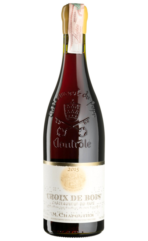 Wine Chateauneuf Du Pape Croix De Bois 2015