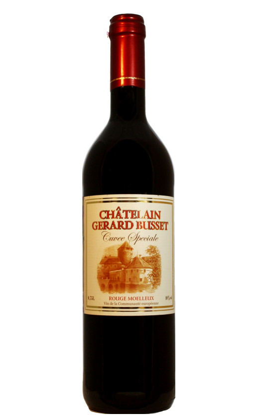 Wine Chatelain Gerard Busset Cuvee Speciale Rouge Moelleux