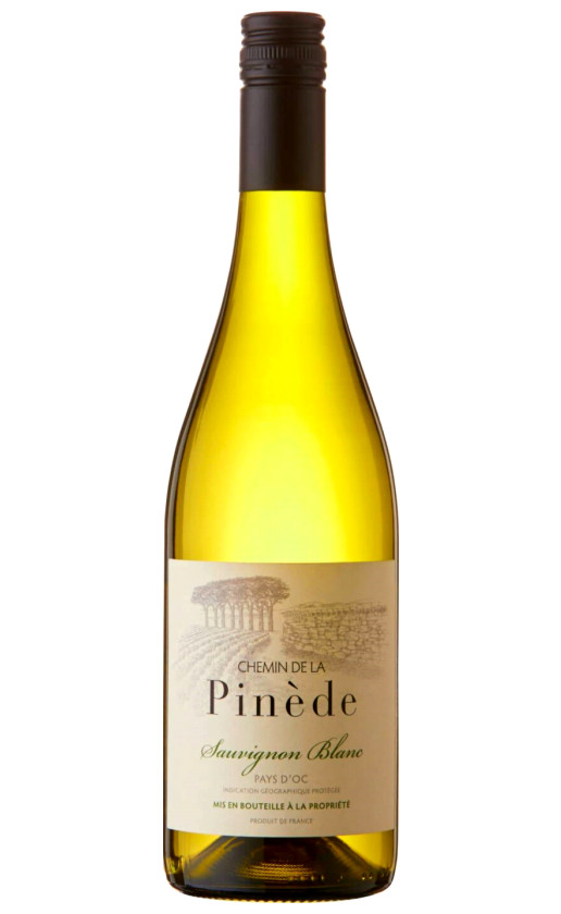 Wine Chemin De La Pinede Sauvignon Blanc Pays Doc 2018