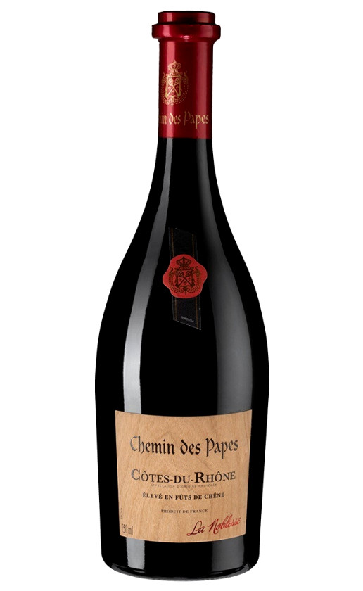 Wine Chemin Des Papes La Noblesse Cotes Du Rhone 2019