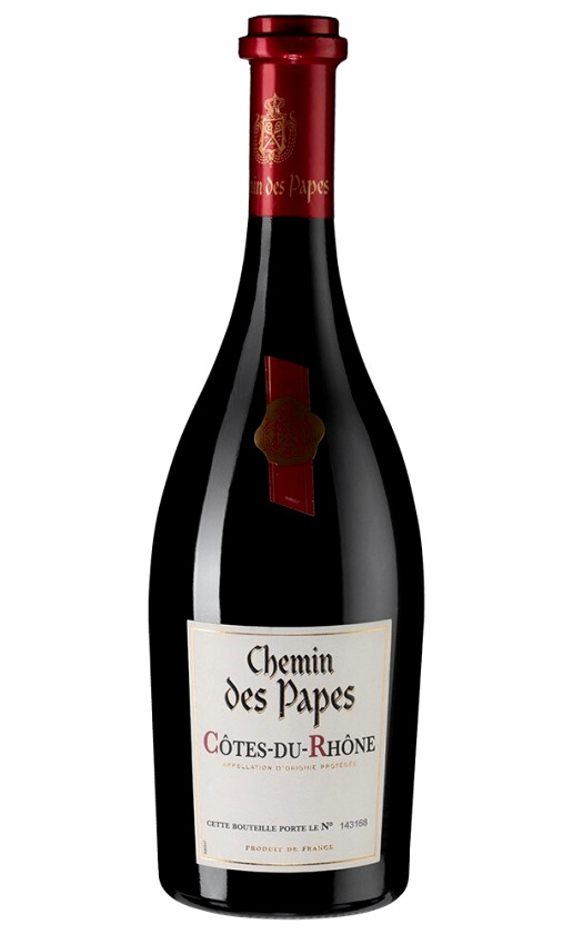 Вино Chemin des Papes Rouge Cotes du Rhone 2018