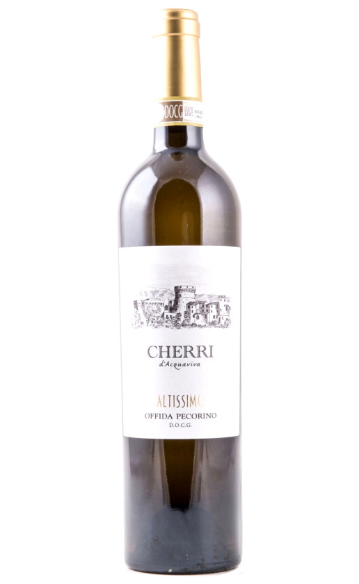 Wine Cherri Dacquaviva Altissimo Offida Pecorino 2014