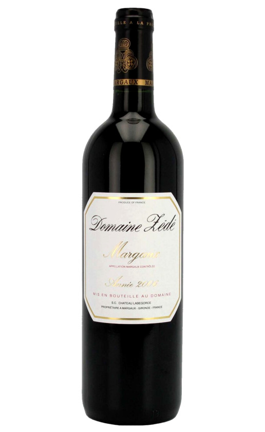 Wine Cheval Quancard Domaine Zede Margaux 2006