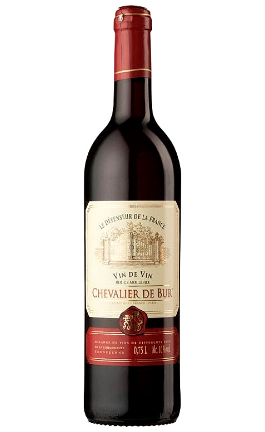 Wine Chevalier De Bur Rouge Moelleux