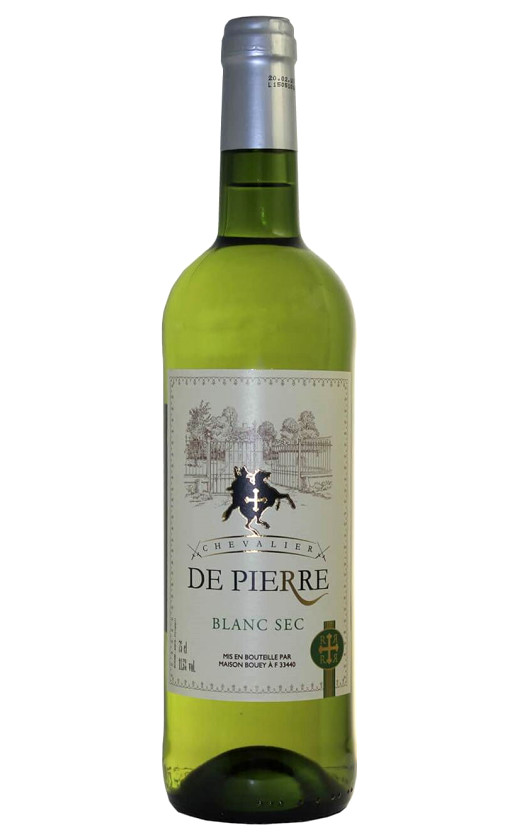 Вино Chevalier de Pierre Blanc Sec