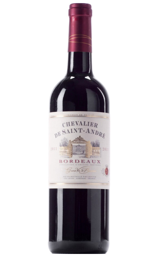 Wine Chevalier De Saint Andre Rouge Bordeaux Aoc