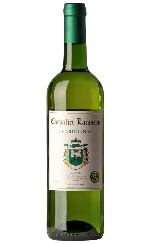 Wine Chevalier Lacassan Chardonnay 2009