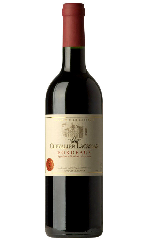Wine Chevalier Lacassan Rouge Bordeaux 2009