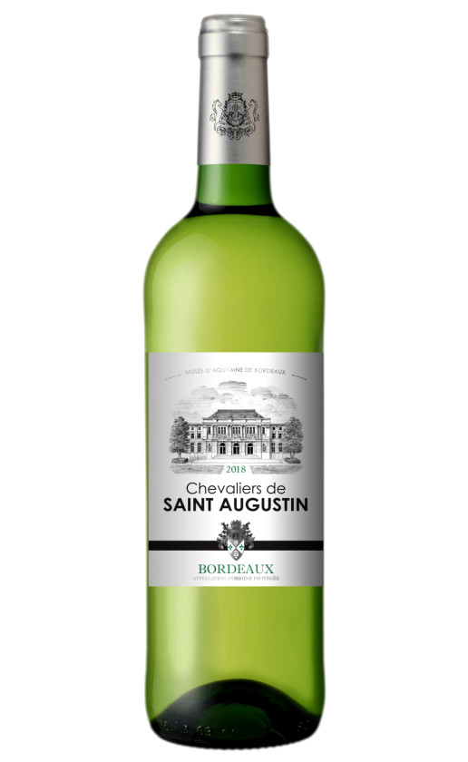 Wine Chevaliers De Saint Augustin Blanc Bordeaux 2018