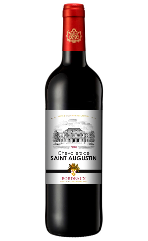 Wine Chevaliers De Saint Augustin Rouge Bordeaux 2018