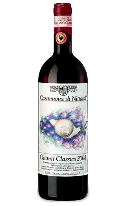 Wine Chianti Classico Casanuova Di Nittardi 2008