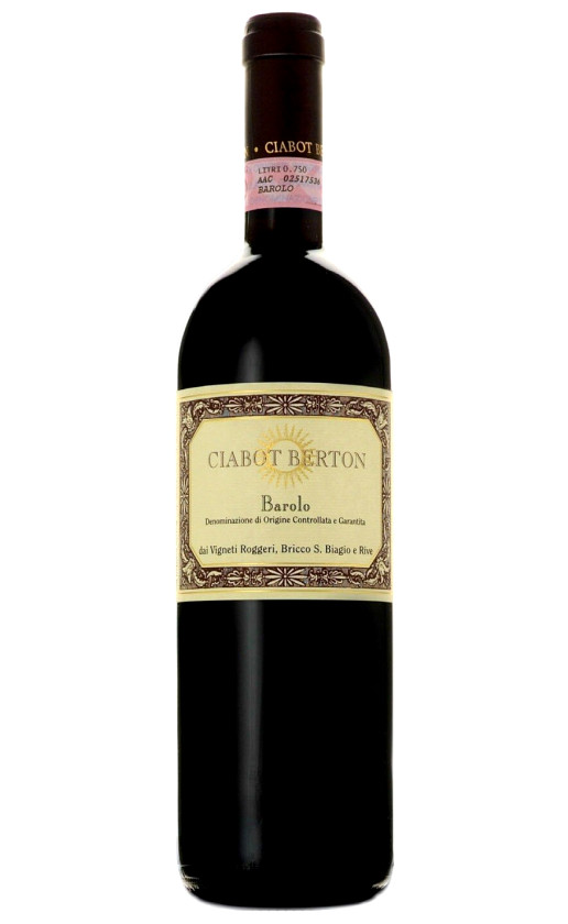 Wine Ciabot Berton Barolo