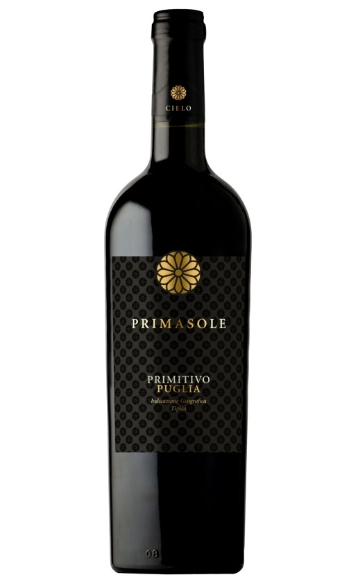 Вино Cielo e Terra Primasole Primitivo Puglia 2020