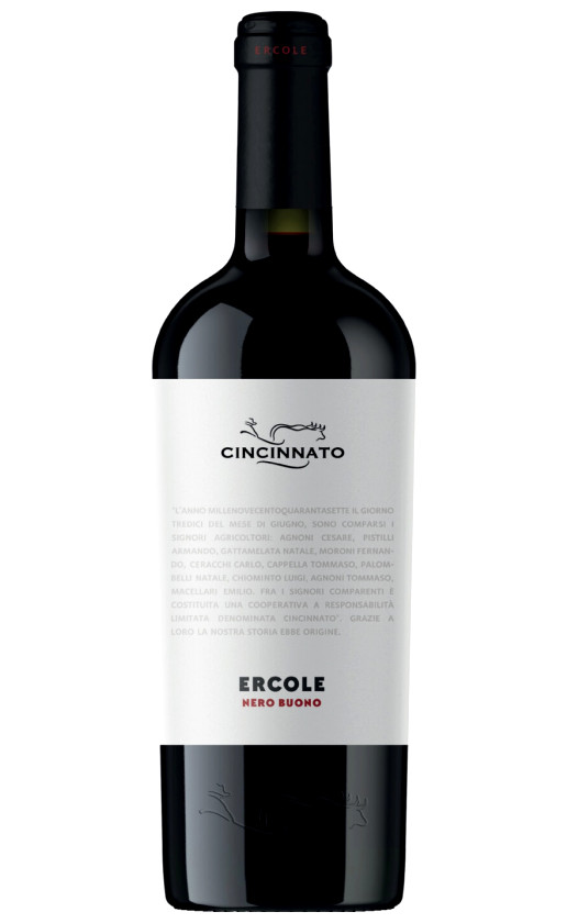 Wine Cincinnato Ercole Nero Buono Lazio 2015