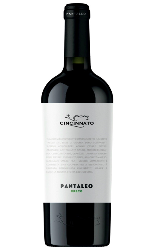 Wine Cincinnato Pantaleo Greco Lazio