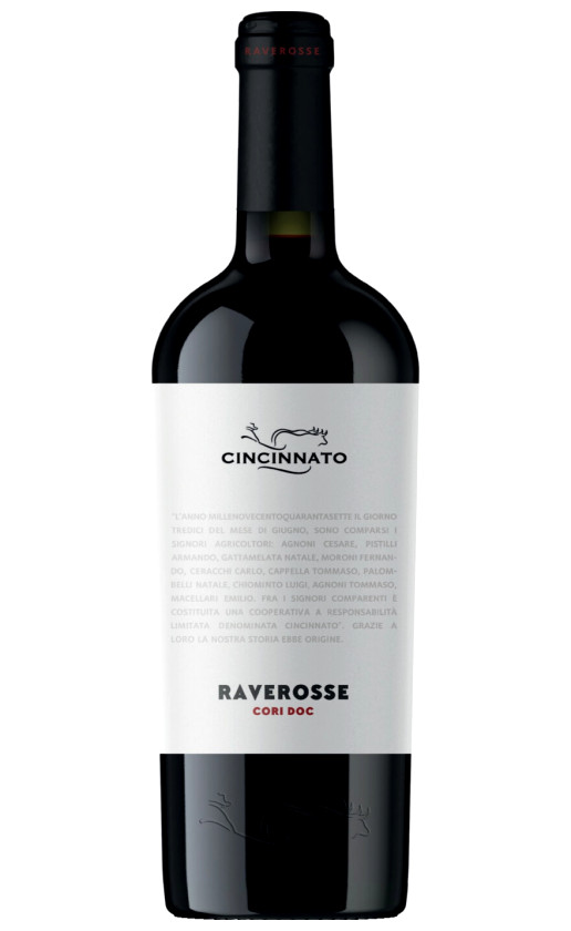 Wine Cincinnato Raverosse Cori 2015