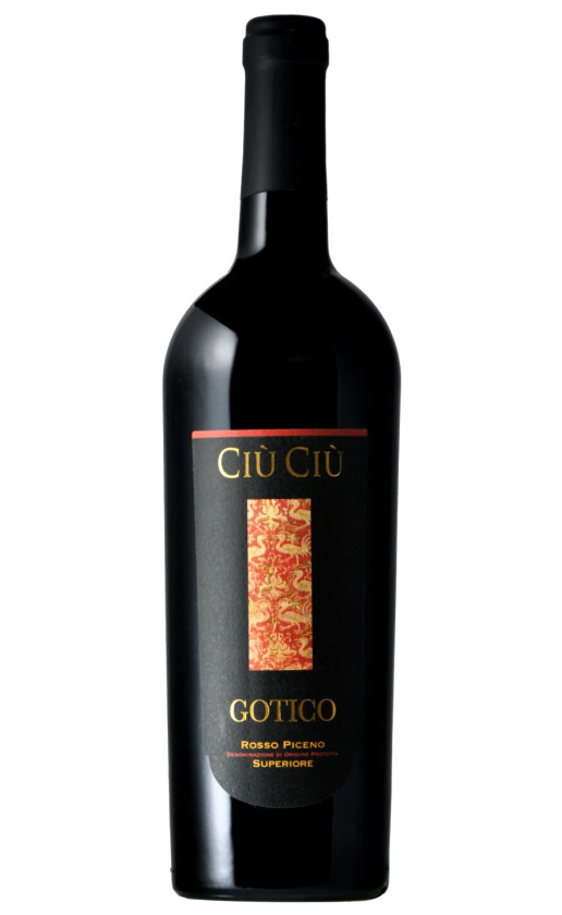Wine Ciu Ciu Gotico Rosso Piceno Superiore