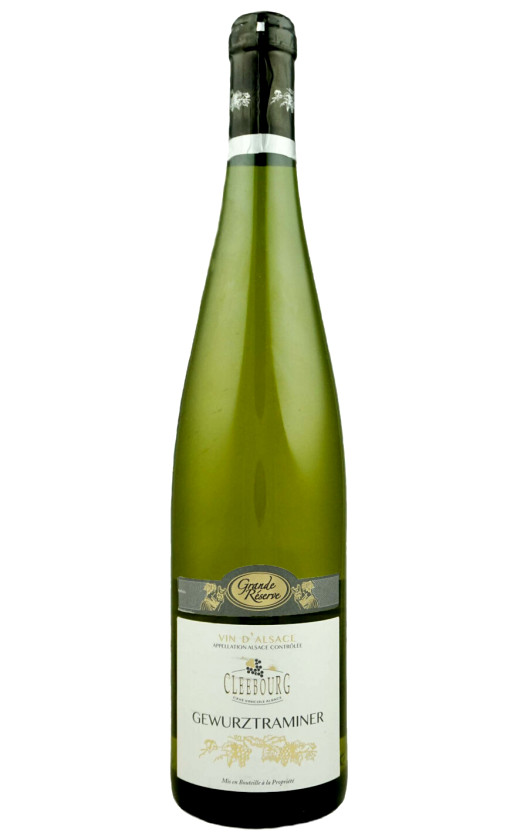 Вино Cleebourg Gewurztraminer Alsace