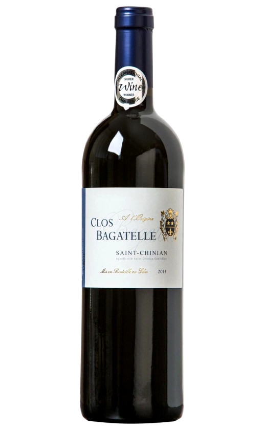 Вино Clos Bagatelle A l'Origine Saint-Chinian 2014