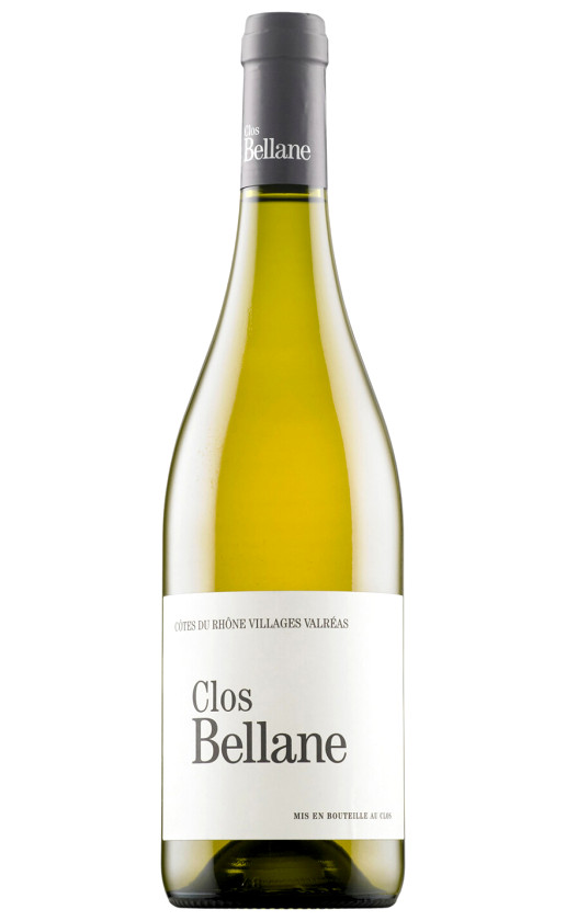 Wine Clos Bellane Cotes Du Rhone Villages Valreas Blanc 2015