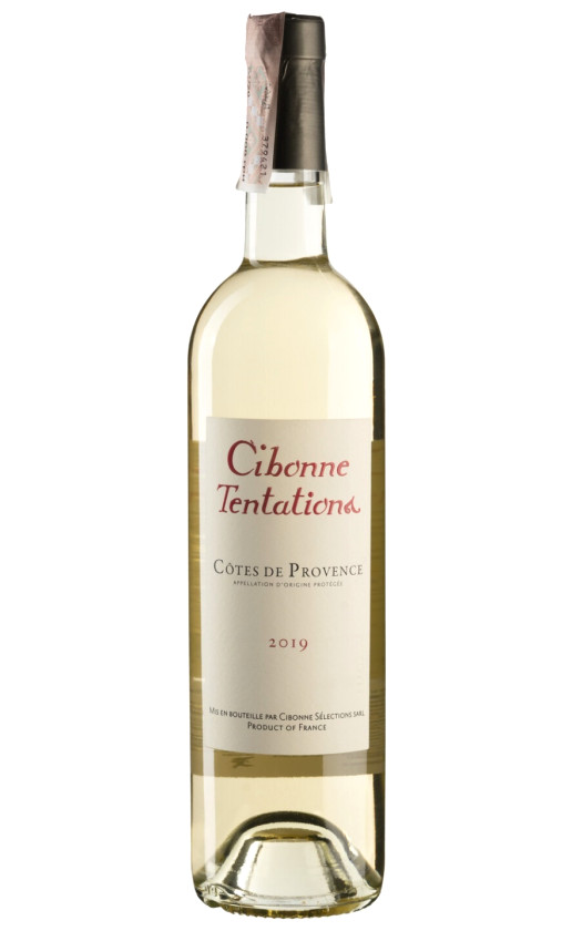 Clos Cibonne Tentations Blanc Cotes de Provence 2019