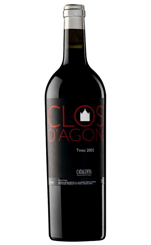 Вино Clos d'Agon Tinto Cataluna 2005