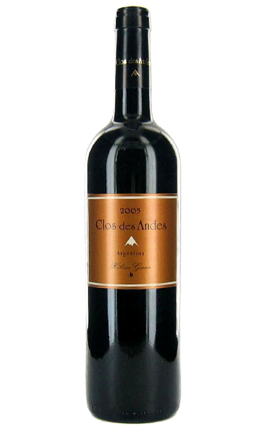 Вино Clos des Andes 2005