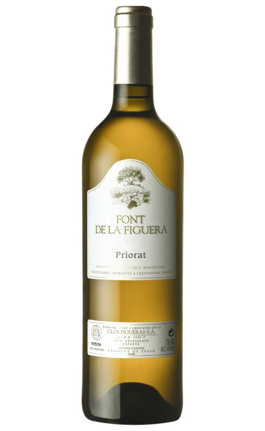 Wine Clos Figueras Font De La Figuera Blanco Priorat 2019